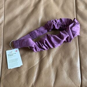 lululemon athletica Mauve Gathered Headband